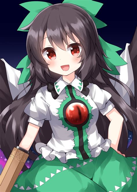 Reiuji Utsuho Touhou Drawn By Ruutksymkw Danbooru