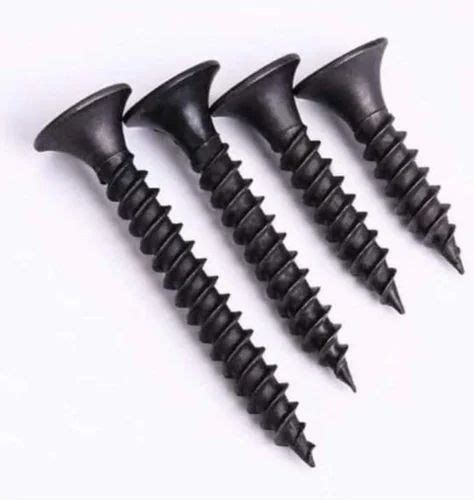 BLACK Mild Steel Gypsum Board Screw Diameter 6 Mm At 160 Box In Rajkot