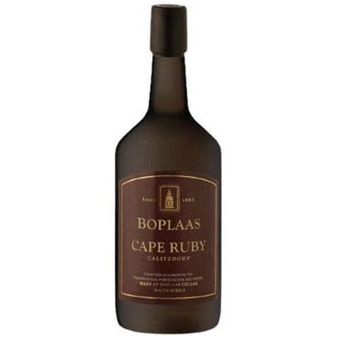 Boplaas Ruby Port 750ml Offer At Norman Goodfellows