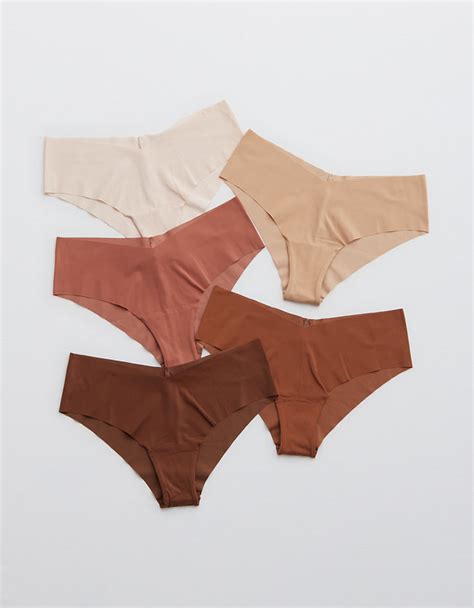 Aerie No Show Cheeky Underwear 5 Pack