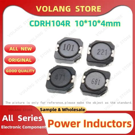 5pcs Power Inductor CDRH104R 1UH 1 5 2R2 3 3UH 4R7 6 8UH 10UH 15U 22U