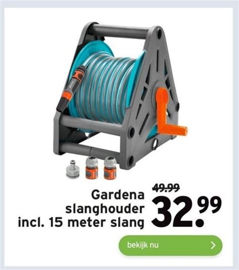 Gardena Slanghouder Incl Meter Slang Aanbieding Bij Gamma