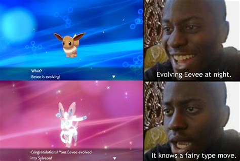 Congrats! Your Eevee evolved into Sylveon! : r/pokemonmemes