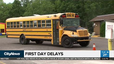 Hundreds Of School Bus Delays Reported On 1st Day Back Youtube