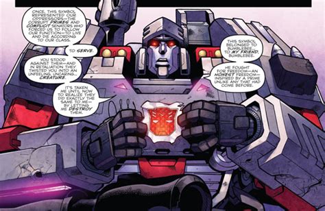 Great Character Arcs: Megatron (IDW)