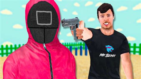 Mr Beast Hosts Squid Game Youtube