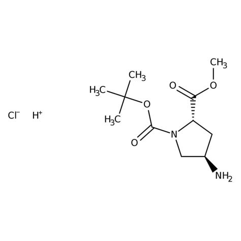 Trans Amino N Boc L Proline Methyl Ester Hydrochloride Thermo