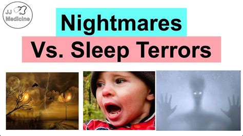 Nightmares Vs Sleep Terrors Signs Symptoms Youtube