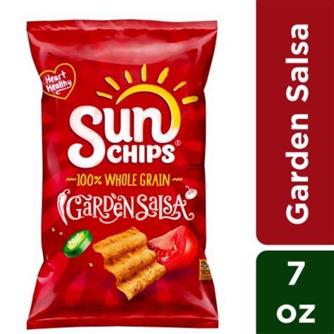 SunChips® Garden Salsa Whole Grain Chips, 7 oz - Kroger