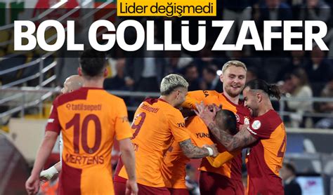 Galatasaray Deplasmanda Alanyaspor U Yendi