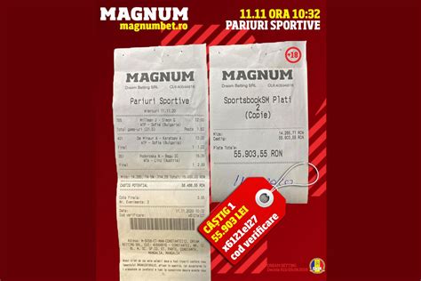 Un Parior Din Mangalia A Câștigat La Magnum Bet Aproximativ 200000 De