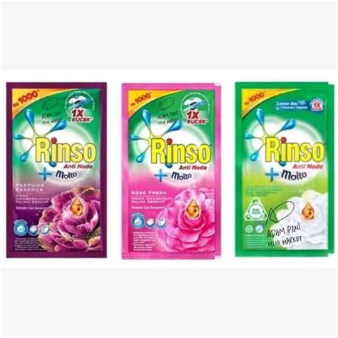 Jual DETERGEN CAIR RINSO MOLTO ANTI NODA CLASSIC FRESH ROSE FRESH