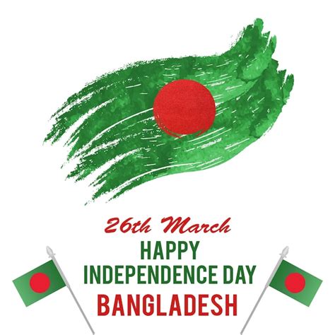 Premium Vector Th March Happy Independence Day Of Bangladesh