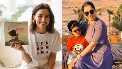 Alia Bhatt Gifts Self Published Book To Sania Mirza S Son Encourages