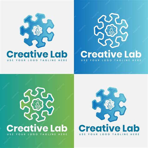 Premium Vector Creative Lab Logo Design For Your Company Or Your