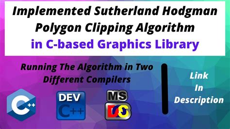 Sutherland Hodgman Polygon Clipping Complete Code Using C Based