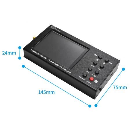 Portable Vna Swr Ghz Vector Network Analyzer Reflectometer Gs