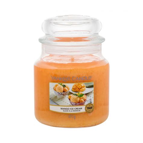 Yankee Candle Mango Ice Cream Ароматна свещ 411 G Parfimo Bg