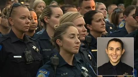 Community Says Goodbye To Young Sacramento Police Officer Killed In The