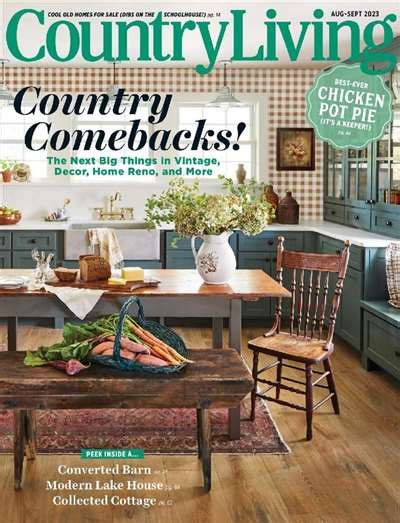 Country Living Magazine Subscription Canada