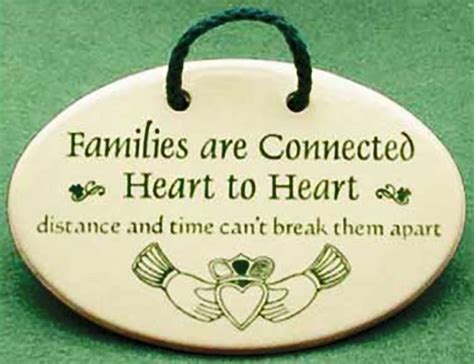 Irish Blessing Plaque - Families