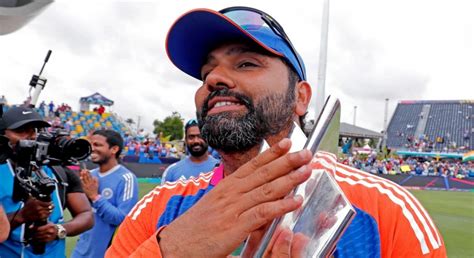 Rohit Sharma Becomes Second Oldest Captain To Win Icc Trophy