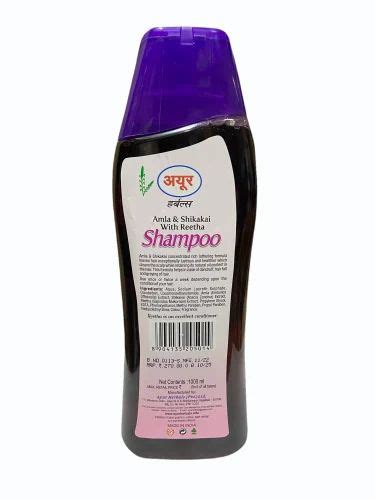 Ayur Herbal Amla Shikakai Shampoo Packaging Size 1000ml At Rs 290