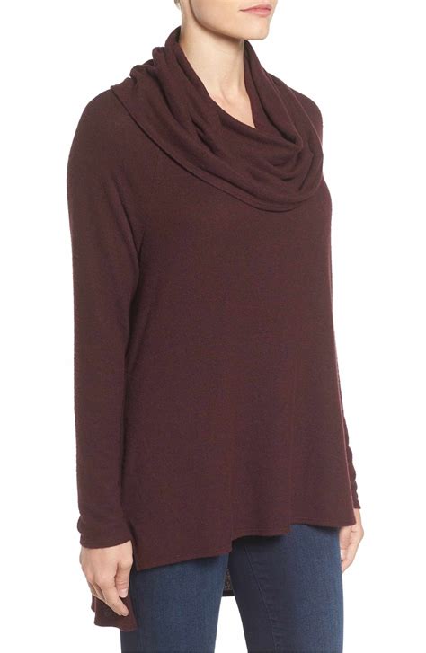 Gibsonlook Convertible Neckline Cozy Fleece Tunic