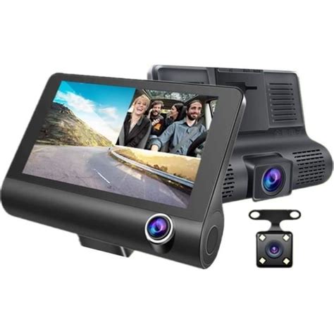 Dashcam Voiture Dash Cam Dash Cam Avant Et Arrière Caméra Vitesse