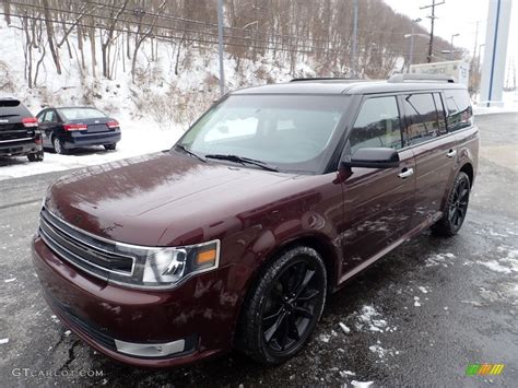 Burgundy Velvet Ford Flex Sel Awd Exterior Photo