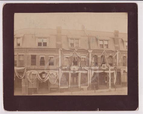 President Grover Cleveland Inauguration Parade Decorations Antique Pho ...