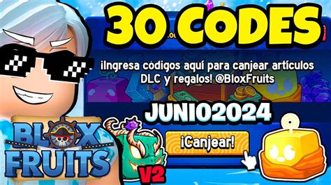 🤑 30 CÓdigos De Blox Fruits Codes Roblox Junio 2024 Bilibili