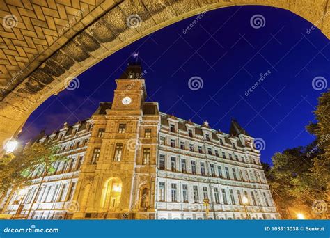 Historic Architecture Of Quebec City Stock Photo Image Of