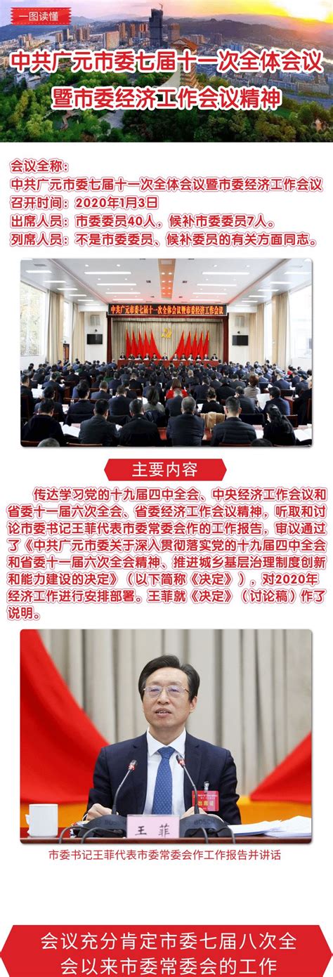 一图读懂 中共广元市委七届十一次全体会议暨市委经济工作会议精神 澎湃号·媒体 澎湃新闻 The Paper