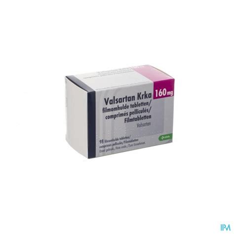 Valsartan Krka Mg Filmomh Tabl Apotheek Thiels