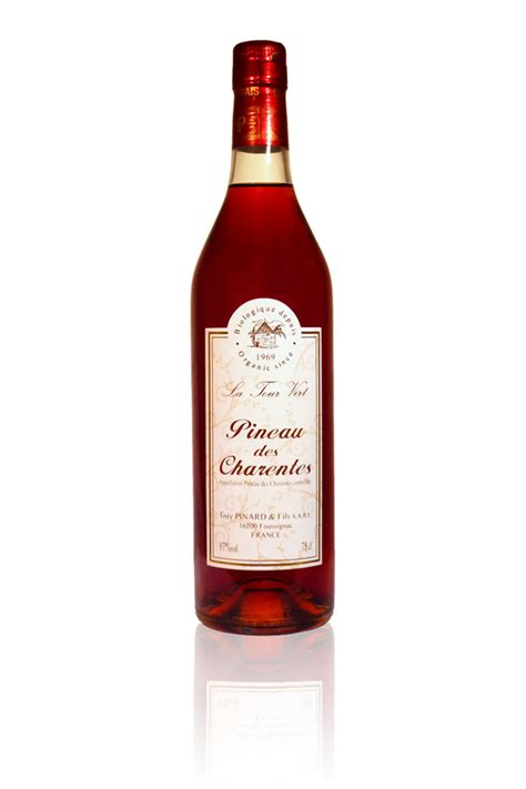 Pineau Des Charentes Rouge Bio Guy Pinard Fils