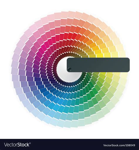 Color Wheel Royalty Free Vector Image Vectorstock