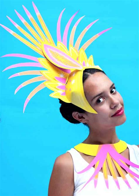 Make Your Own Carnival Headdresses Printable Templates And Instructions