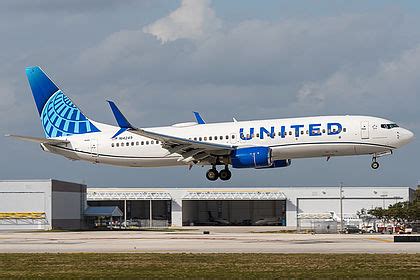 N United Airlines Boeing Wl