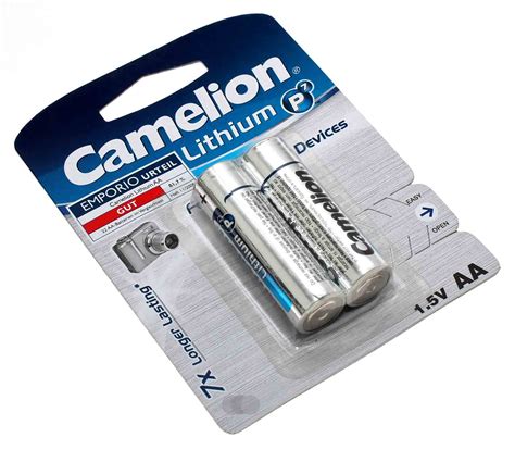 Er Pack Camelion Fr Fr Bp Lithium Aa Mignon Batterie Lr Am