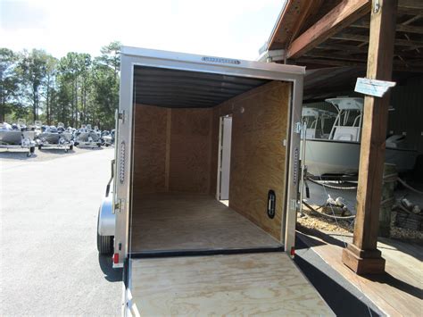 Diamond Cargo 612 Single Axle Pewter Enclosed Trailer Gulf To Lake