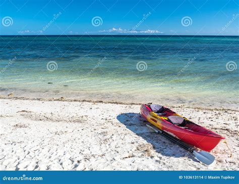 Kajak Del Mar En La Playa Blanca Sola De Anda De Las Islas De Bohol De