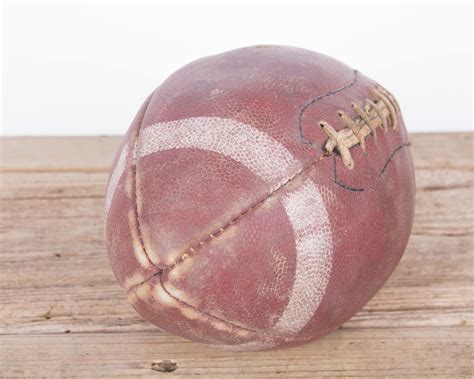 Vintage Leather Football / Football Decor / Old Football / Terry Bradshaw Antique Football / NFL ...