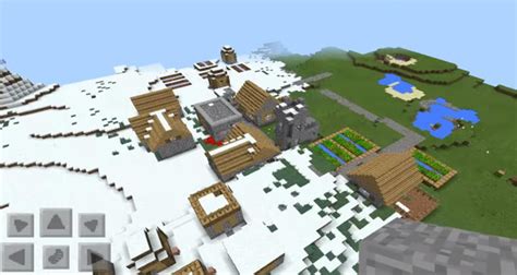 1410403532 Snow Village Minecraft Pe Seeds