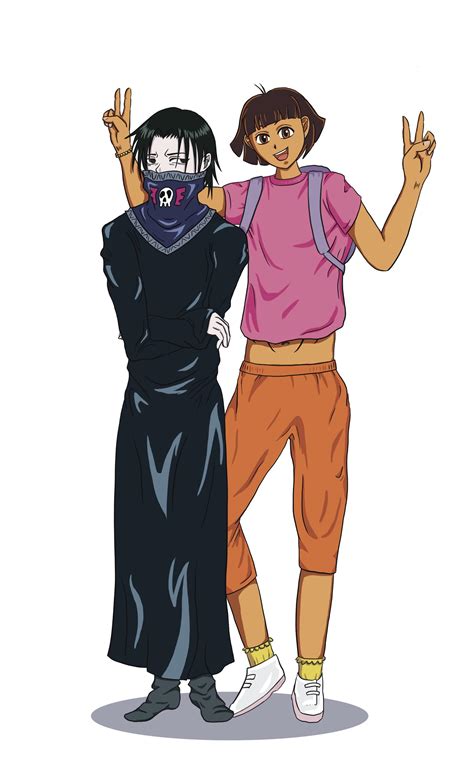 10 Days ago, someone posted about Dora being taller than Feitan, so I ...