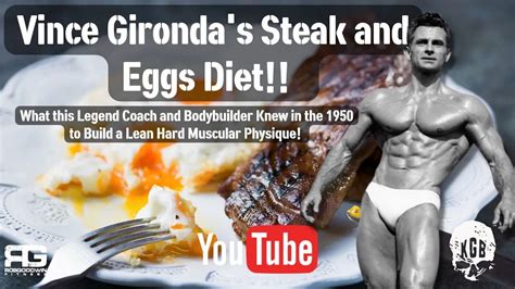 Legend Vince Gironda S Steak And Eggs Diet He Knew In The 1950s What Built The Best Physiques