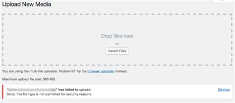 Corregir El Error Este Tipo De Archivo No Est Permitido En Wordpress