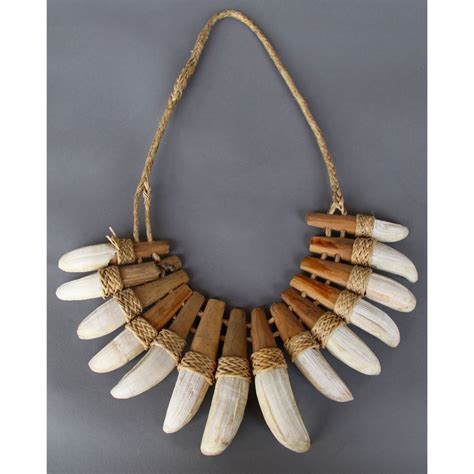 Wild Boar Tusk Necklace