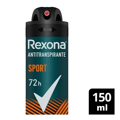 Antitranspirante Rexona Sport En Aerosol Para Caballero Ml Walmart