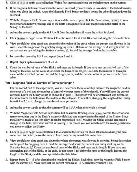 Lab 6 The Magnetic Field In A Slinky A Solenoid Is Chegg